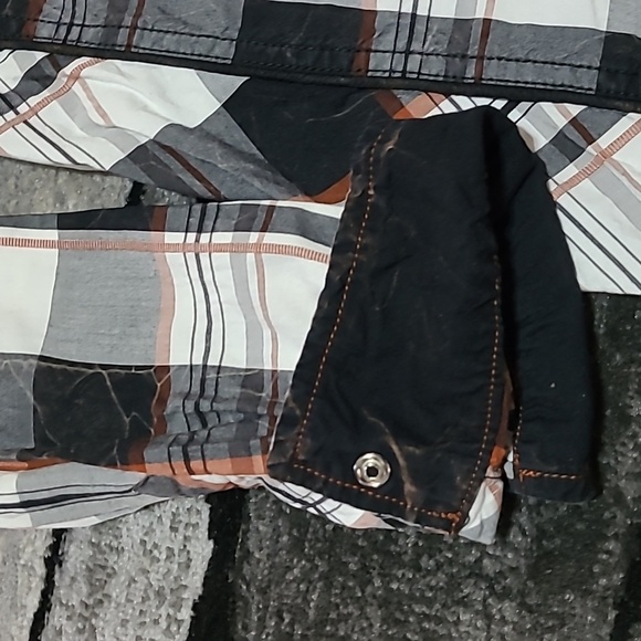 BKE PLAID SNAP-BUTTON STANDARD FIT LONG-SLEEVE SHIRT - Picture 4 of 14